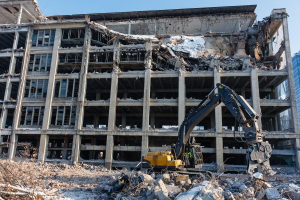 Commercial Building Demolition in Lansdale