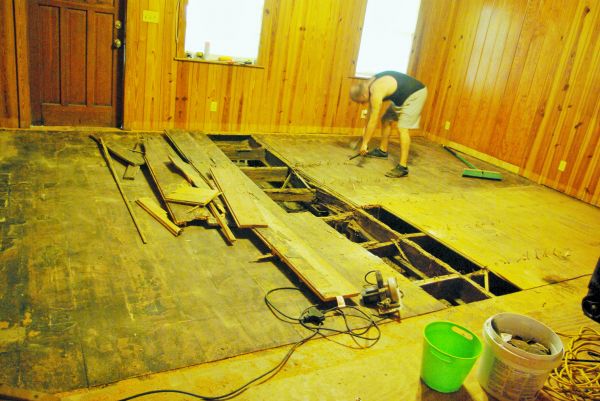 Subfloor Demolition in Lansdale