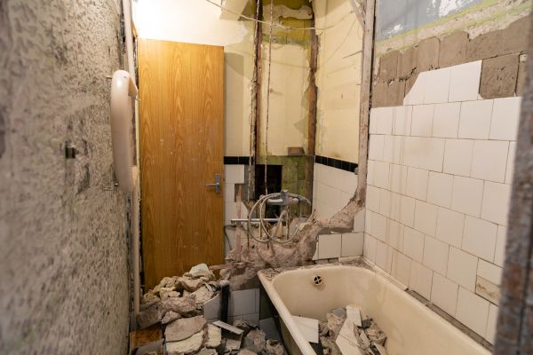 Shower Tile Demolition in Lansdale