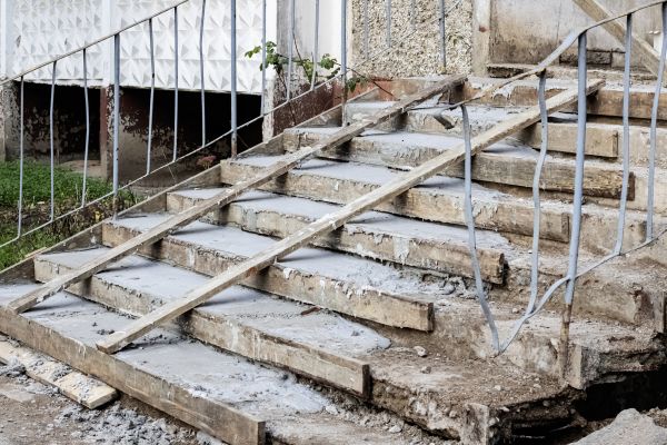 Staircase Demolition in Lansdale